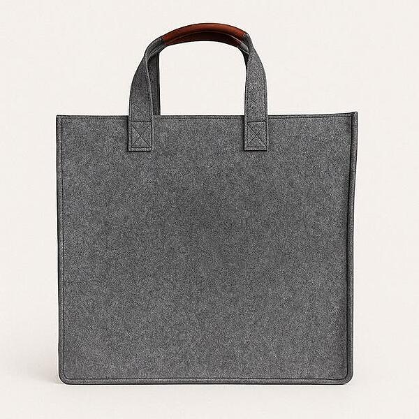 GREY WITH TAN HANDLE GRIP