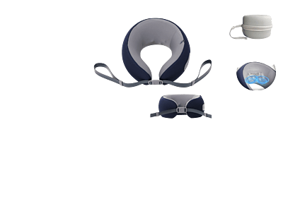 Neck Pillow with Massager kollar