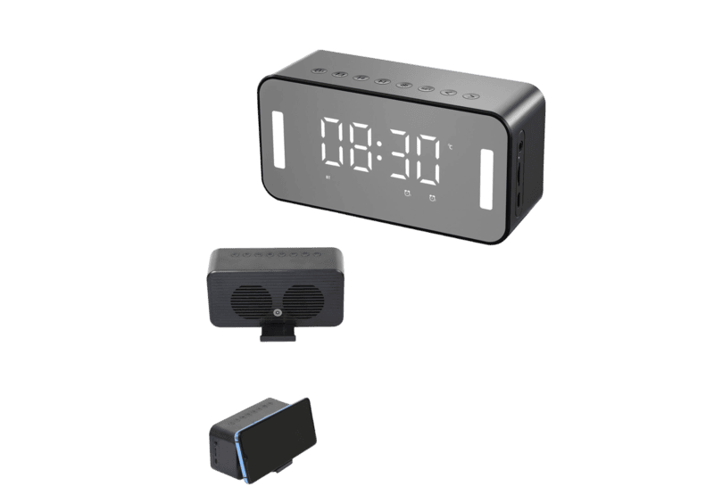 MULTI-FUNCTIONAL SPEAKER WITH CLOCK  Abode