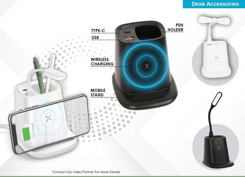 6 IN 1: PEN HOLDER WIRELESS CHARGER USB & TYPE-C OUTPUT USB LIGHT USB FAN MOBILE STAND 6 IN 1: PEN HOLDER WIRELESS CHARGER USB & TYPE-C OUTPUT USB LIGHT USB FAN MOBILE STAND