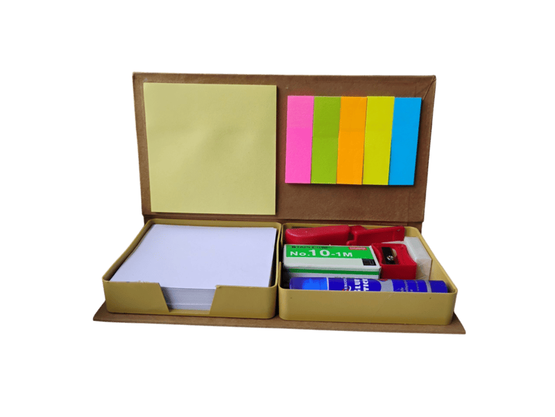Eco Stationary set with memo pads Eco Stationary set with memo pads