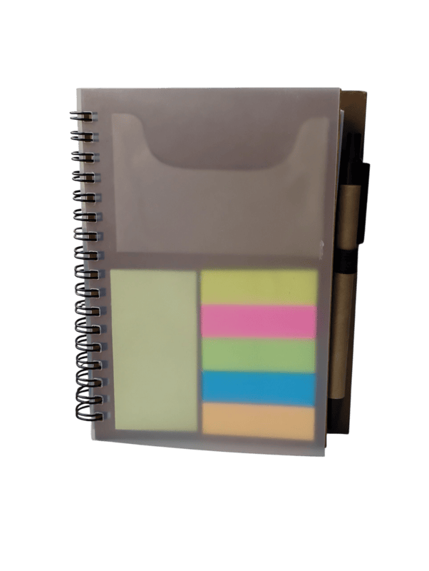 Eco friendly Sticky pad notebook with clear cover Eco friendly Sticky pad notebook with clear cover