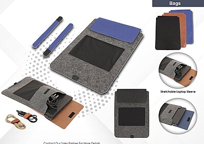 LAPTOP SLEEVES WITH STRETCH PОСКЕТ Velour