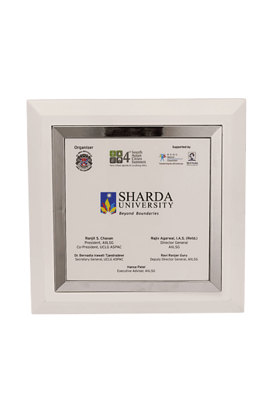 SHARDA UNIVERSITY PLAQUES TROPHY