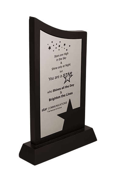 STAR COMMUNICATION PLAQUES TROPHY