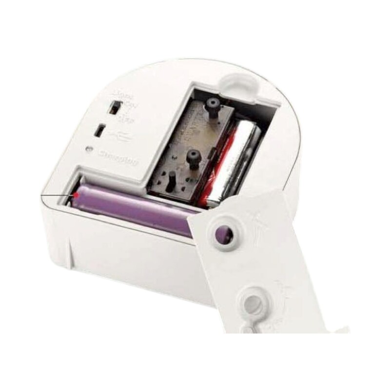 Night Lamp Clock with Alarm Rechargeable