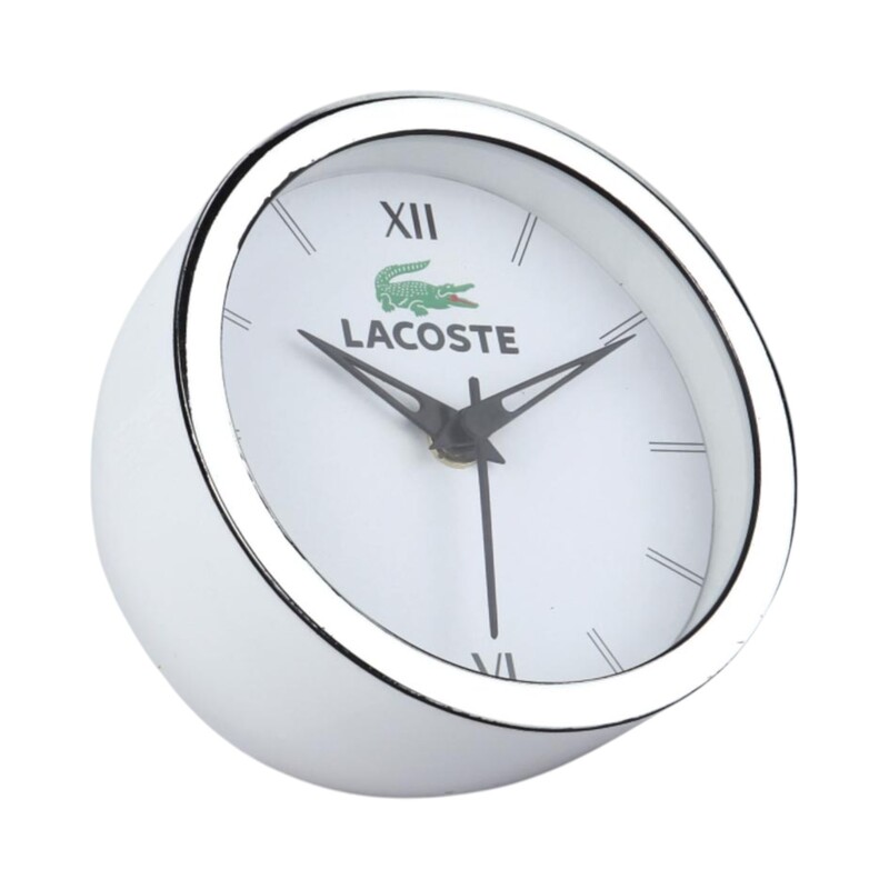 Silver Ring Table Clock 5 Inch Dial