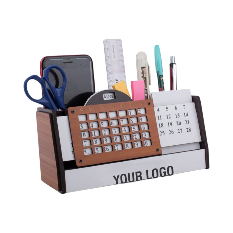 Wooden Lifetime Calendar with Multi Holders