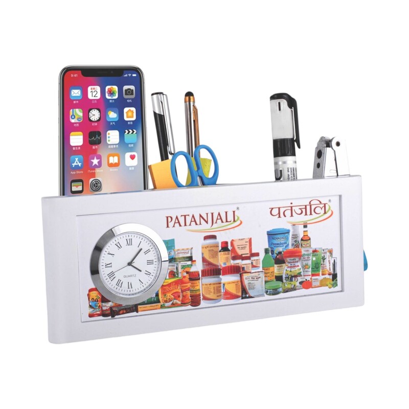 Clock with Tumbler Full Branding Area
