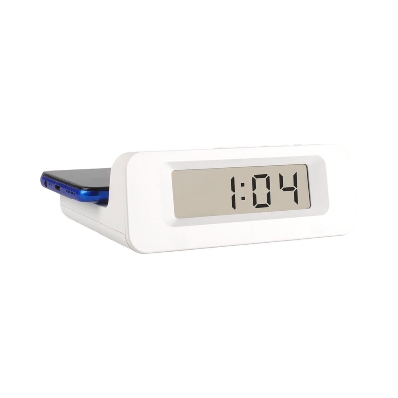 Digital Clock with 10W Wireless Charger