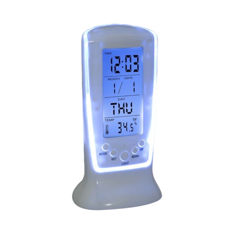 Backlit Table Clock