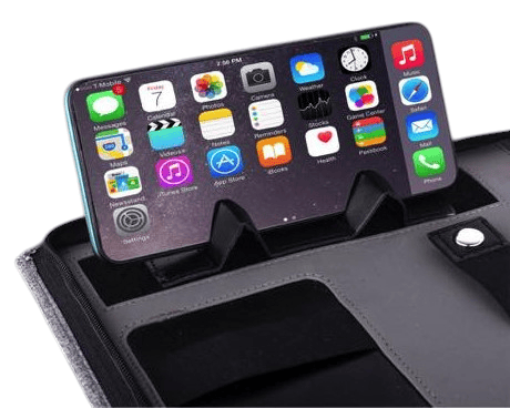 A4 size multipurpose folder with Writing pad and phone pocket