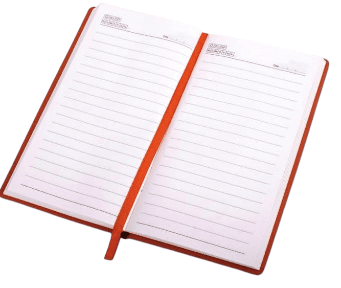 Double strip A6 size PU notebook Double strip A6 size PU notebook