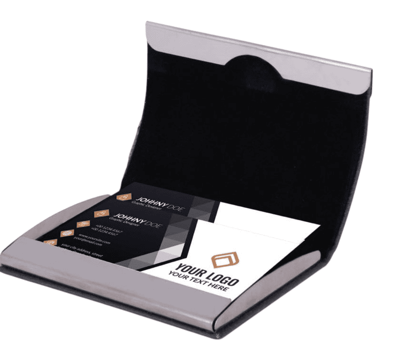 Stainless Steel Magnetic Visiting Card holder & Safe Stainless Steel Magnetic Visiting Card holder & Safe