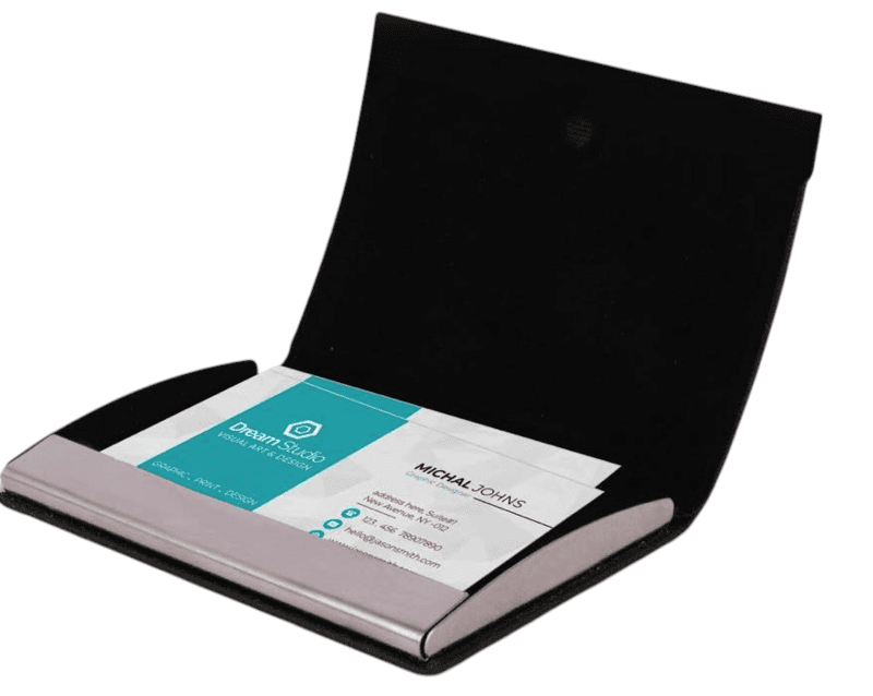 Stainless Steel Magnetic Visiting Card holder And Safe Stainless Steel Magnetic Visiting Card holder And Safe