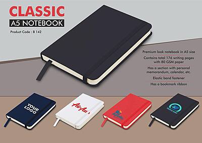 Classic A5 notebook | Hard bound cover