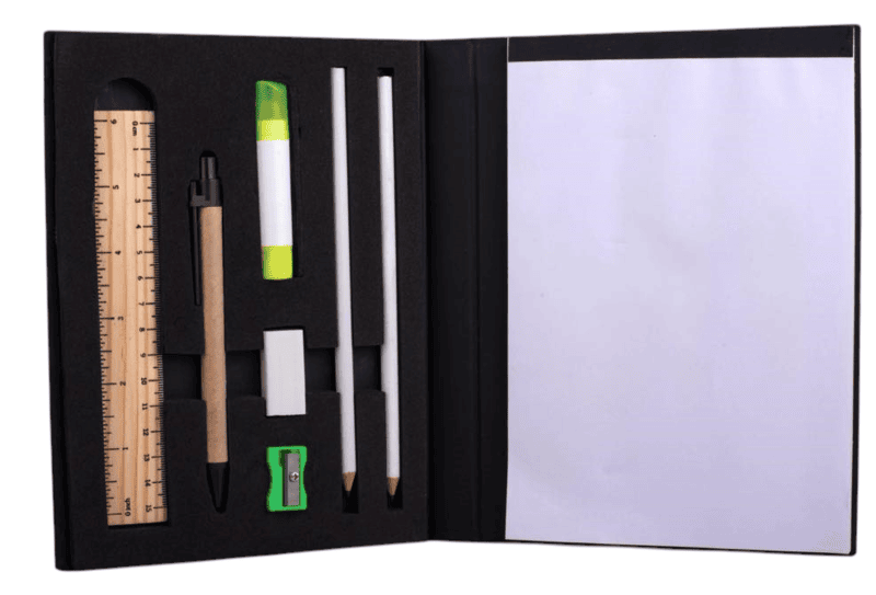 Compact Stationery kit with Writing pad,