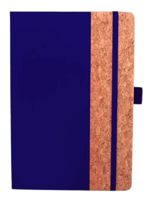 PU Cork Notebook with Elastic Fastener | 160 inner pages PU Cork Notebook with Elastic Fastener | 160 inner pages