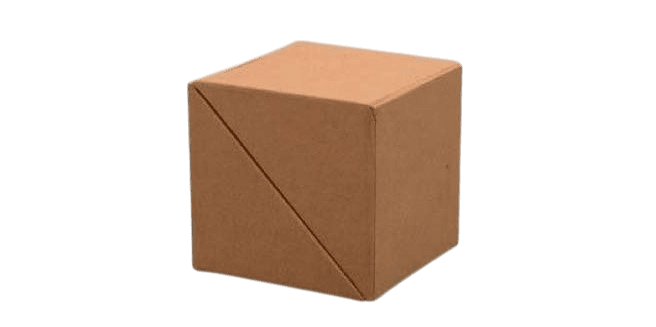 Folding paper cube (with memopad and tumbler) Folding paper cube (with memopad and tumbler)
