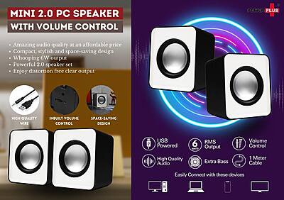 Mini Notebook / PC speakers with volume control