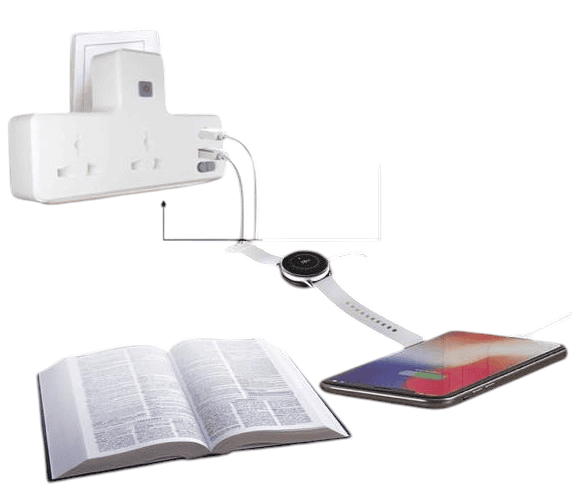 Power Strip with USB ports & Night Lamp Power Strip with USB ports & Night Lamp