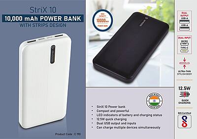 Strix 10: 10,000 mAh Power bank