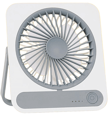Zephyr: Rechargeable fan with 3 level speed adjustment | 1200mah battery