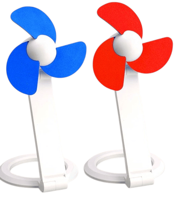 Folding Table USB fan with safety blades and USB cable Folding Table USB fan with safety blades and USB cable
