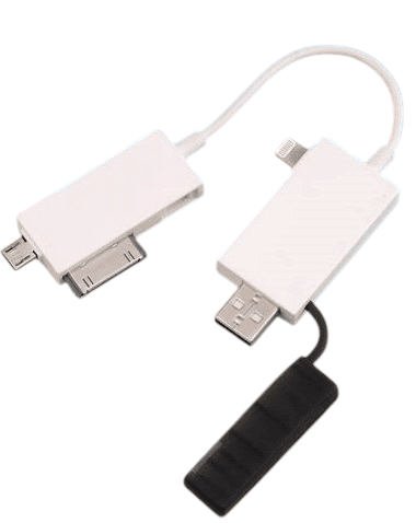 Boxed: Multi connector Data and charging cable Boxed: Multi connector Data and charging cable