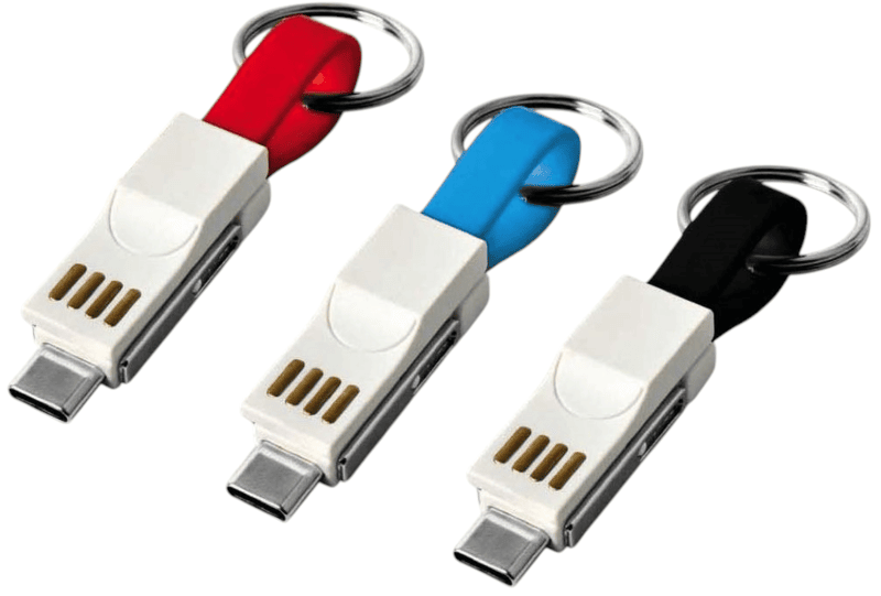 Magnetic 3 in 1 charging cable with Keychain Magnetic 3 in 1 charging cable with Keychain