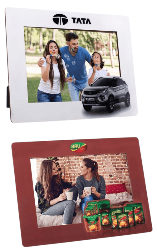 Out of the box High Gloss Photo Frame in MDF | With customized frame & insert Out of the box High Gloss Photo Frame in MDF | With customized frame & insert