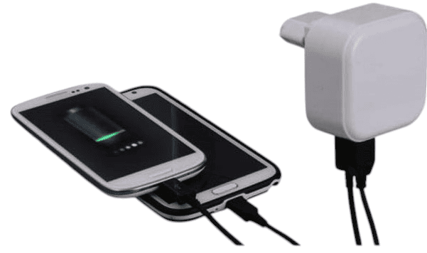 Wall and car charger- Dual USB
