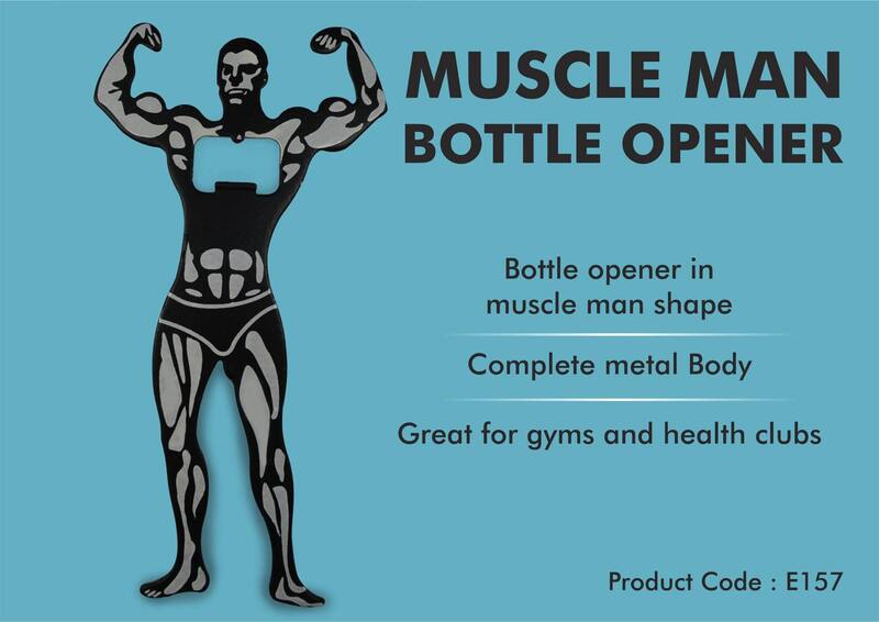Muscle man Bottle opener Muscle man Bottle opener