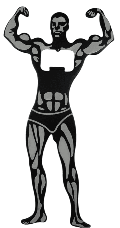 Muscle man Bottle opener Muscle man Bottle opener