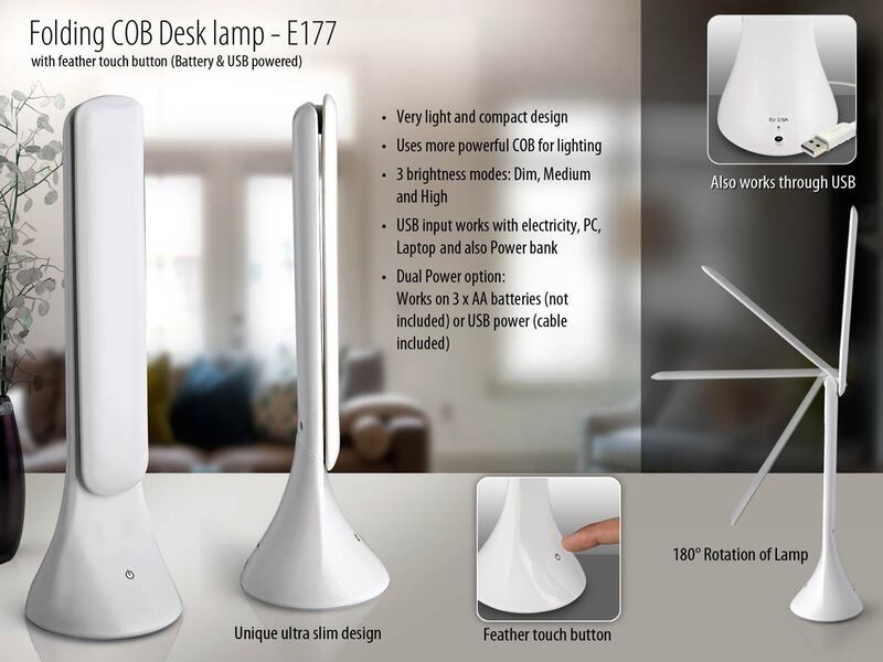Folding COB Desk lamp with feather touch button Folding COB Desk lamp with feather touch button