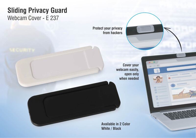Sliding privacy guard webcam cover Sliding privacy guard webcam cover
