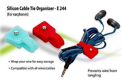 Cable tie organizer