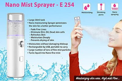 Nano Mist Sprayer | Useful For Sanitizing And Cosmetic Purpose
