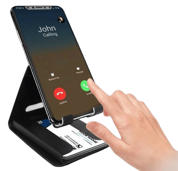 Metal multi mobile stand with Visiting card holder Metal multi mobile stand with Visiting card holder