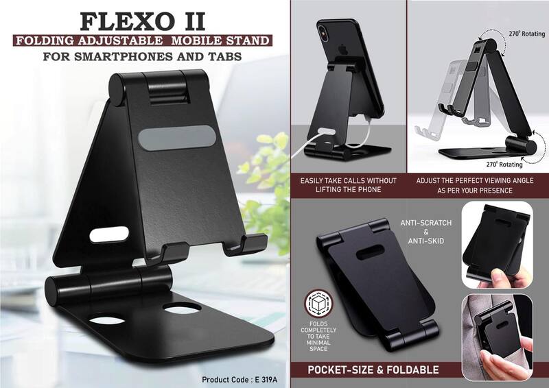 Flexo II: Folding Metal Mobile Stand for Smartphones| Folds completely to take minimal space Flexo II: Folding Metal Mobile Stand for Smartphones| Folds completely to take minimal space