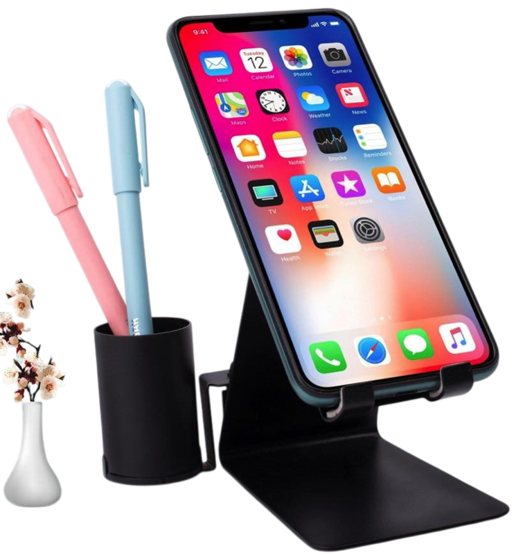 Metal mobile stand with Detachable Tumbler