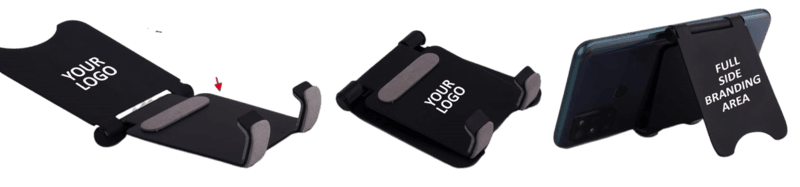 Mini folding mobile and tablet stand | Adjustable to any desired angle Mini folding mobile and tablet stand | Adjustable to any desired angle