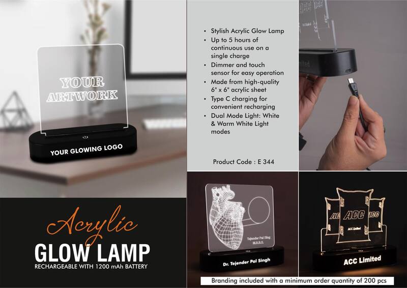 Acrylic Glow Lamp – Rechargeable| Acrylic Glow Lamp – Rechargeable|