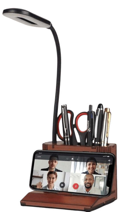 PowerGlow Wooden 3 step Dimmer Lamp PowerGlow Wooden 3 step Dimmer Lamp
