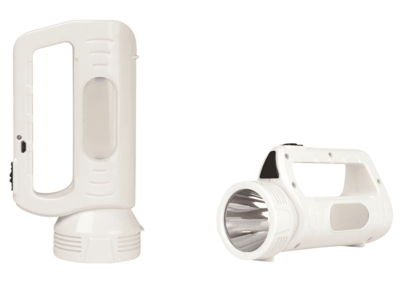 HandyBeam Sonic: Rechargeable Torch with Side Lamp