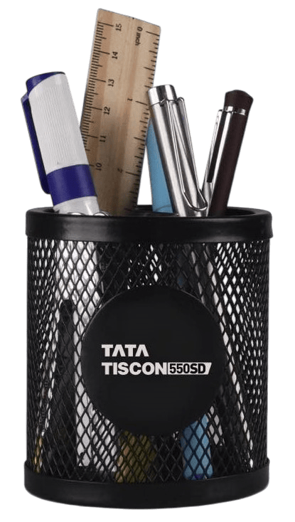 Orbit Wave: Round Wiro tumbler with S shape partition & Round Branding Plate Orbit Wave: Round Wiro tumbler with S shape partition & Round Branding Plate