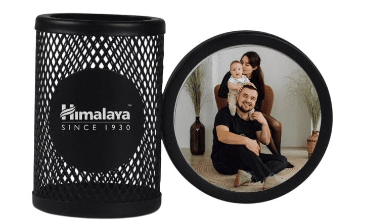 Orbit Snap: Photo Frame with Round Wiro tumbler & Round Branding Plate Orbit Snap: Photo Frame with Round Wiro tumbler & Round Branding Plate