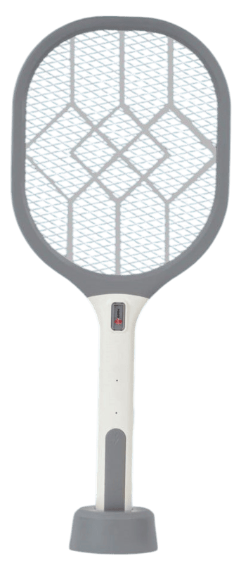 Squash: Dual Mode Mosquito racket with stand Squash: Dual Mode Mosquito racket with stand