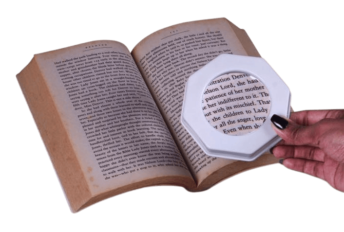 Octagon Paperweight magnifier with 3X Zoom Octagon Paperweight magnifier with 3X Zoom