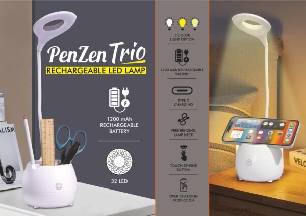 PenZen Trio: Rechargeable LED lamp PenZen Trio: Rechargeable LED lamp